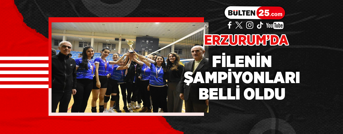 ERZURUM’DA FİLENİN ŞAMPİYONLARI BELLİ OLDU